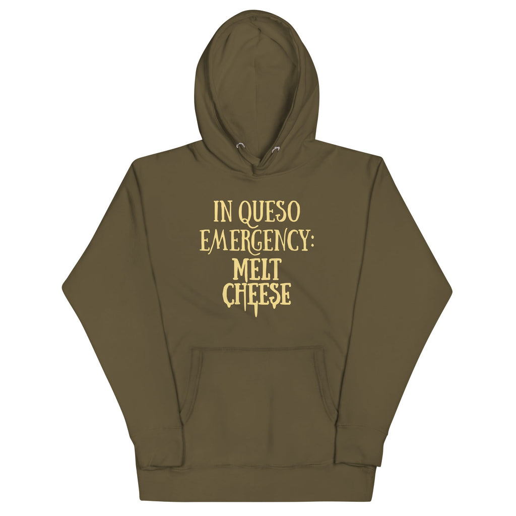 In Queso Emergency: Melt Cheese Unisex Hoodie T-Shirts, Sweatshirt | PureTeeCo.com (Image 5)