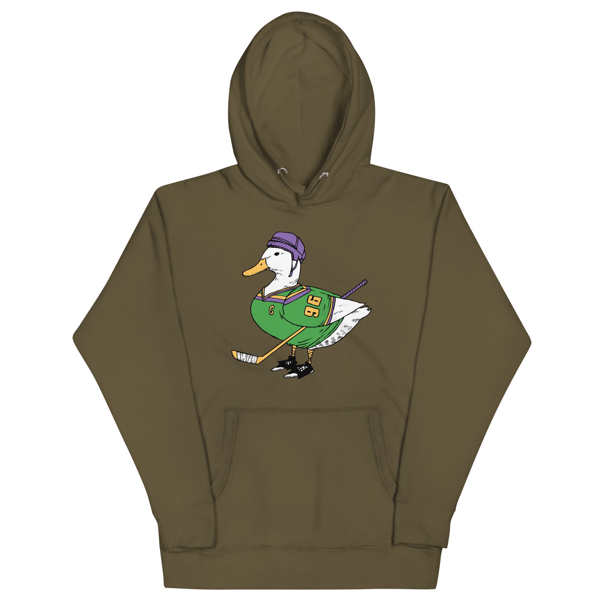 Mighty Duck Unisex Hoodie T-Shirts, Sweatshirt | PureTeeCo.com (Image 5)