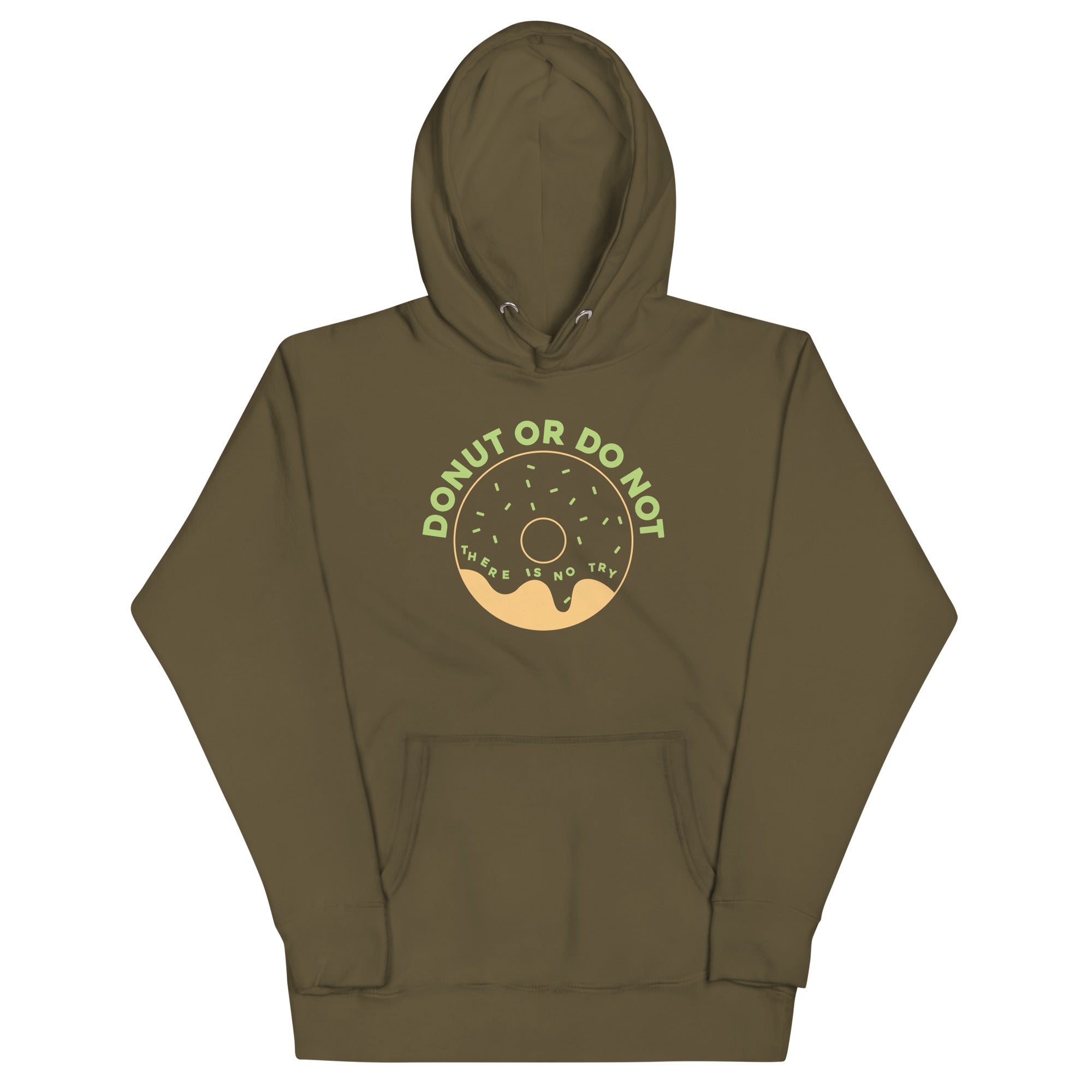 Donut Or Do Not Unisex Hoodie T-Shirts, Sweatshirt | PureTeeCo.com (Image 4)
