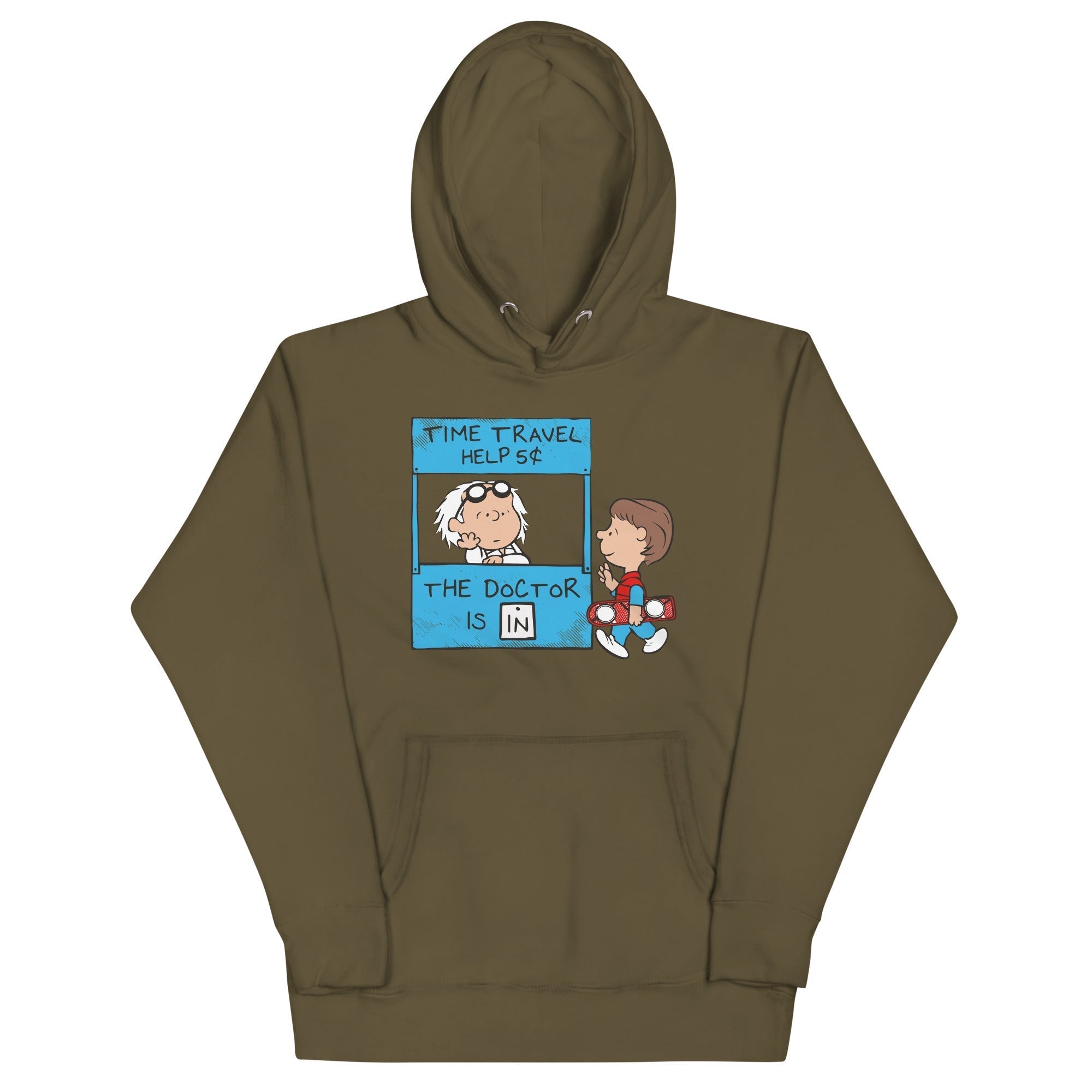 The Doctor Is In Unisex Hoodie T-Shirts, Sweatshirt | PureTeeCo.com (Image 2)