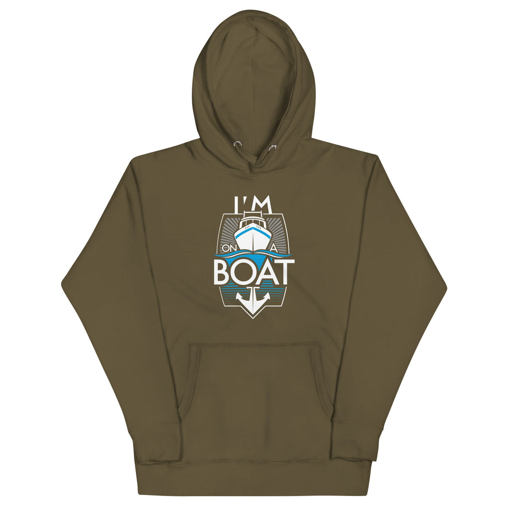 I'm On A Boat Unisex Hoodie T-Shirts, Sweatshirt | PureTeeCo.com (Image 5)