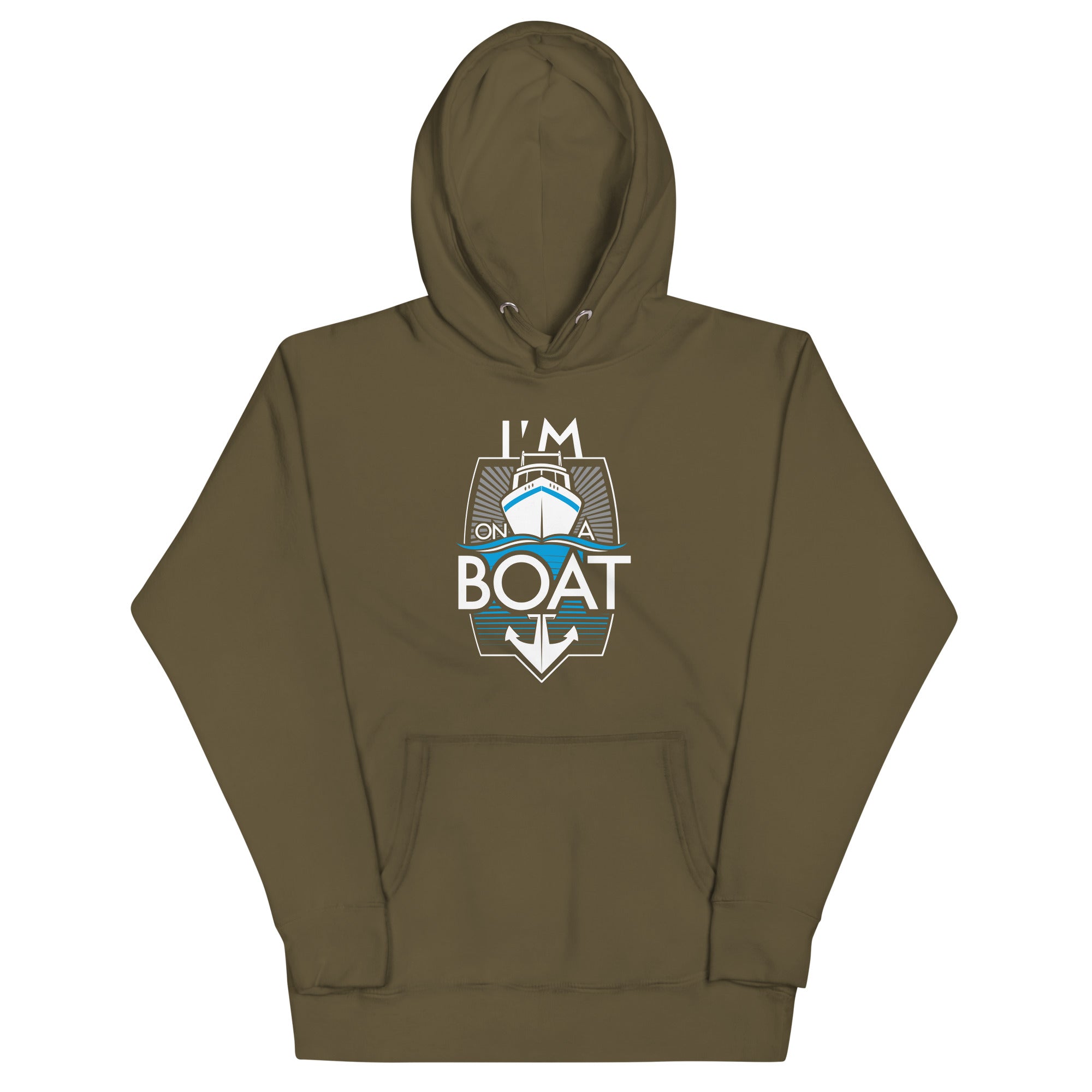 I'm On A Boat Unisex Hoodie T-Shirts, Sweatshirt | PureTeeCo.com (Image 5)