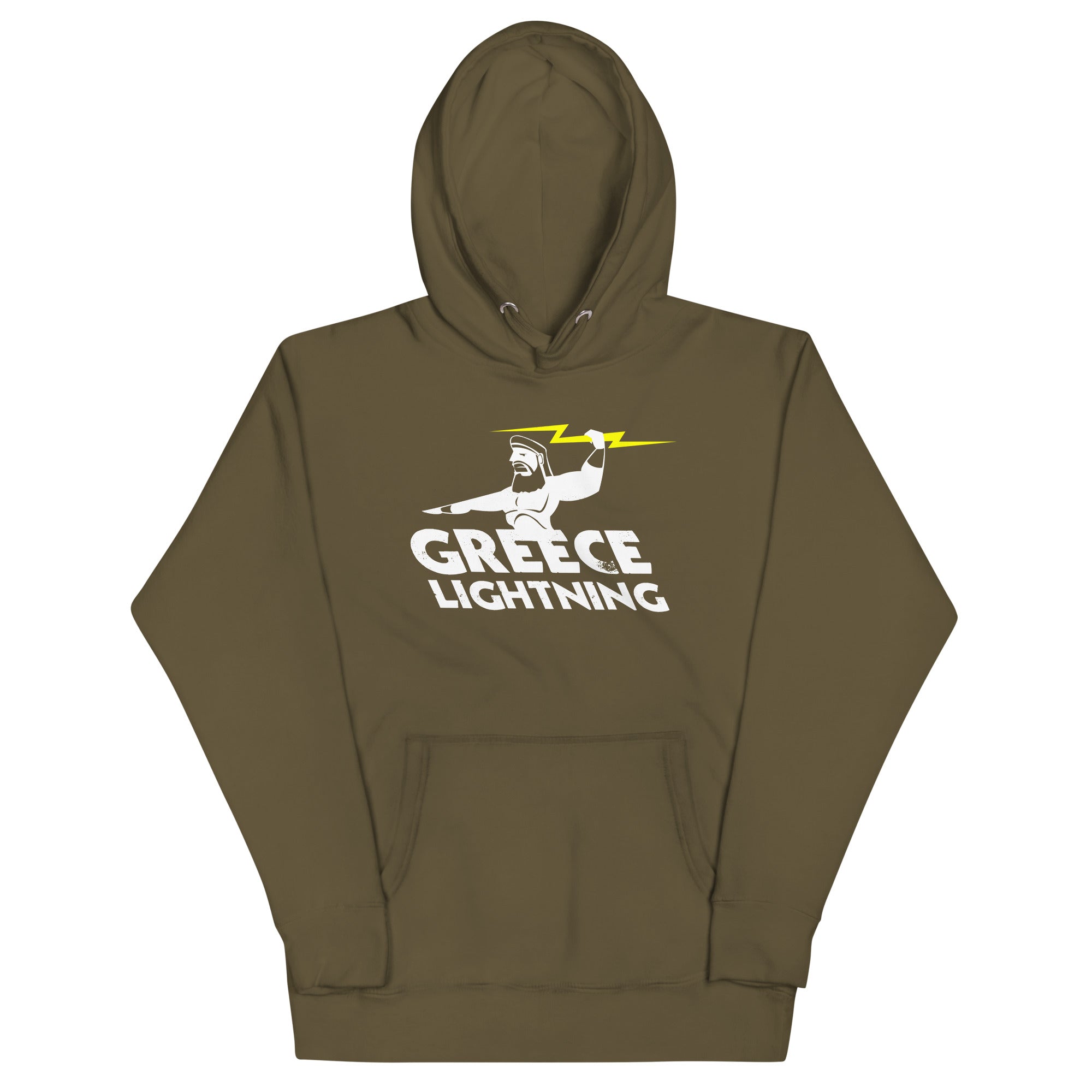 Greece Lightning Unisex Hoodie T-Shirts, Sweatshirt | PureTeeCo.com (Image 5)