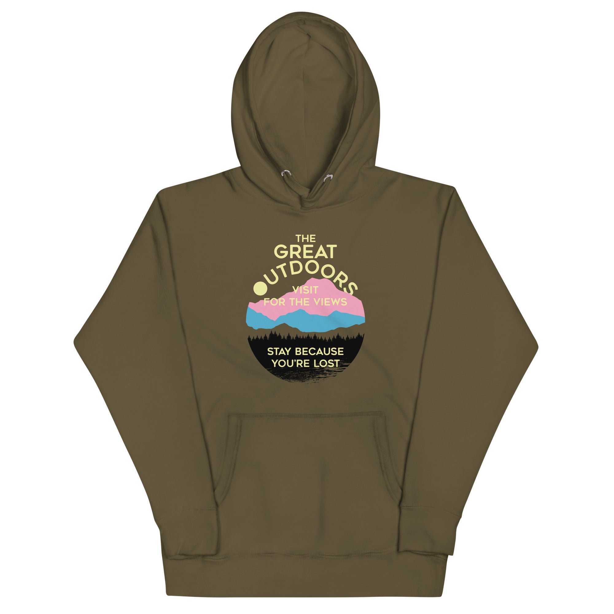 The Great Outdoors Unisex Hoodie T-Shirts, Sweatshirt | PureTeeCo.com (Image 4)