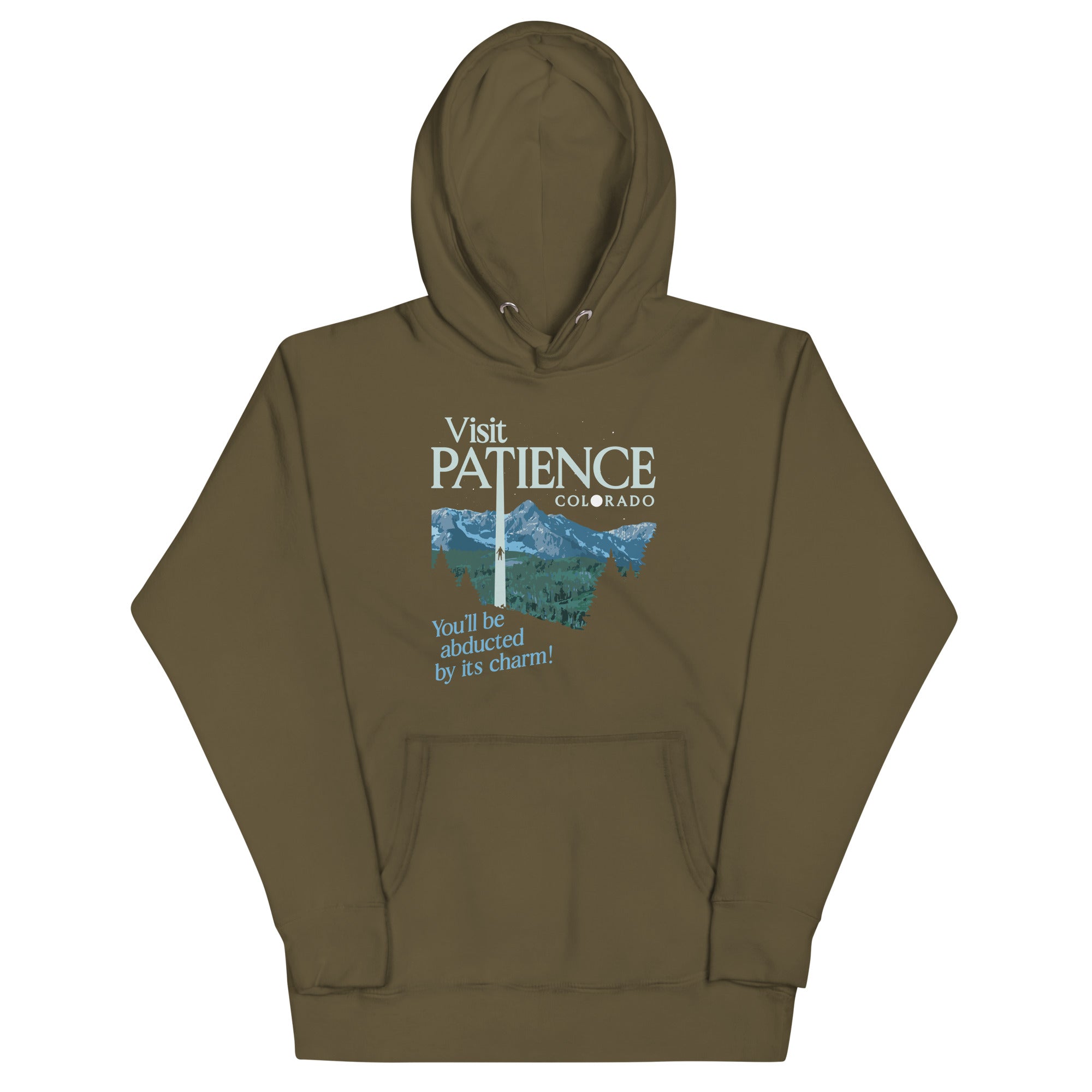 Visit Patience Colorado Unisex Hoodie T-Shirts, Sweatshirt | PureTeeCo.com (Image 4)