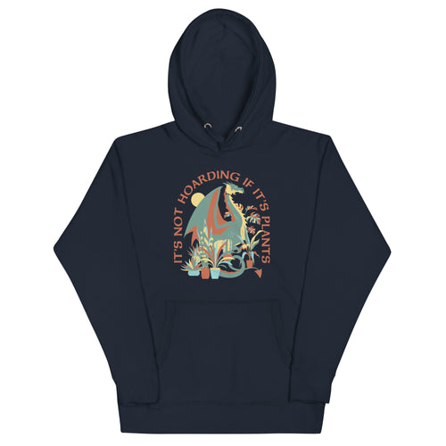 It's Not Hoarding If It's Plants Unisex Hoodie T-Shirts, Sweatshirt | PureTeeCo.com (Image 1)