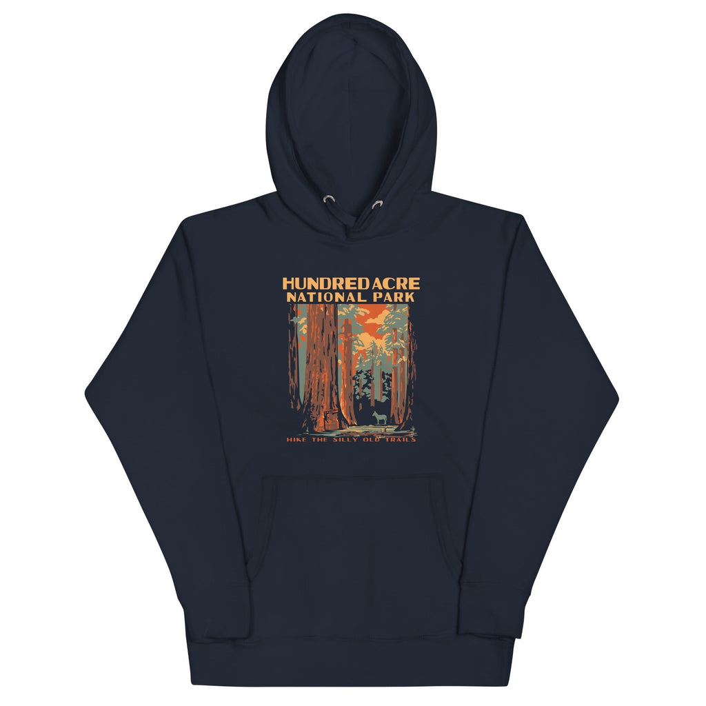 Hundred Acre National Park Unisex Hoodie T-Shirts, Sweatshirt | PureTeeCo.com (Image 1)