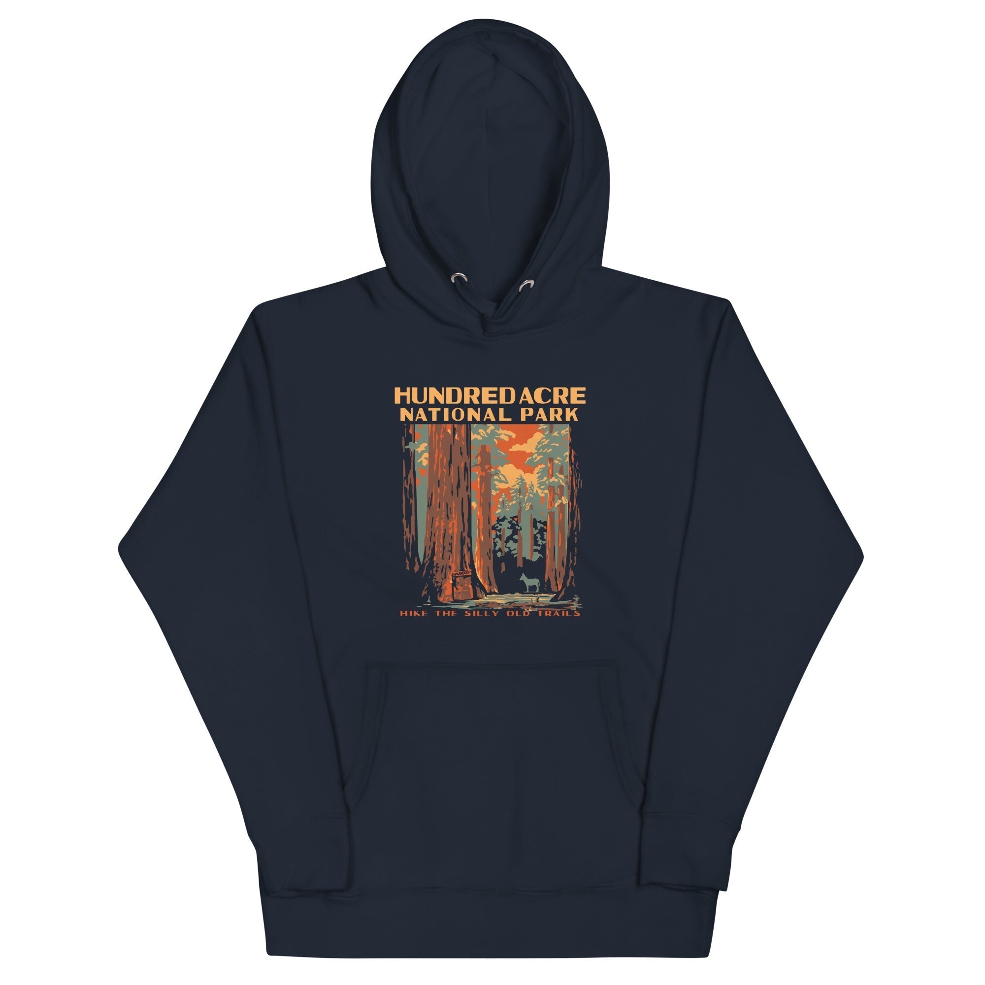 Hundred Acre National Park Unisex Hoodie T-Shirts, Sweatshirt | PureTeeCo.com (Image 1)