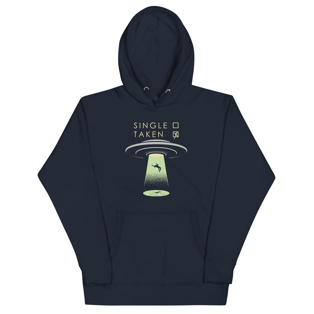 Single Taken UFO Unisex Hoodie T-Shirts, Sweatshirt | PureTeeCo.com (Image 3)