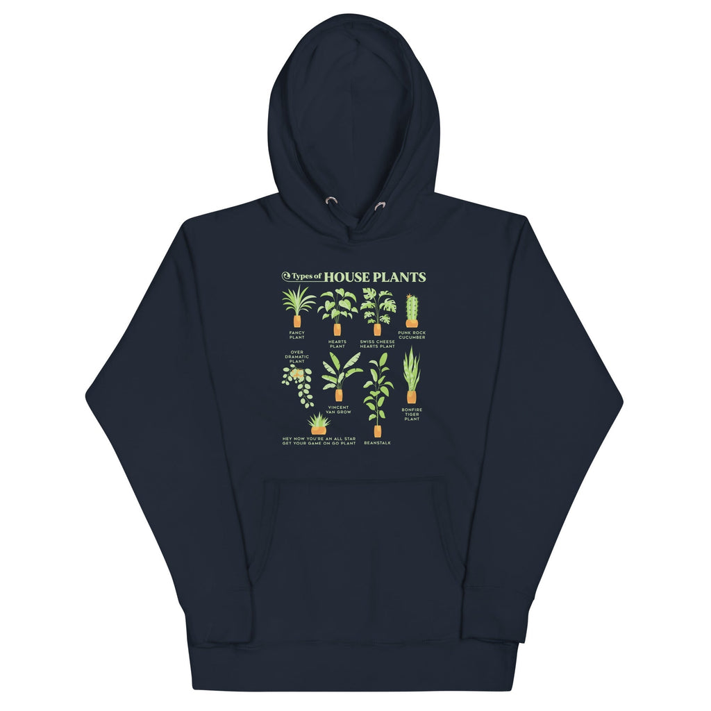 Types Of House Plants Unisex Hoodie T-Shirts, Sweatshirt | PureTeeCo.com (Image 3)