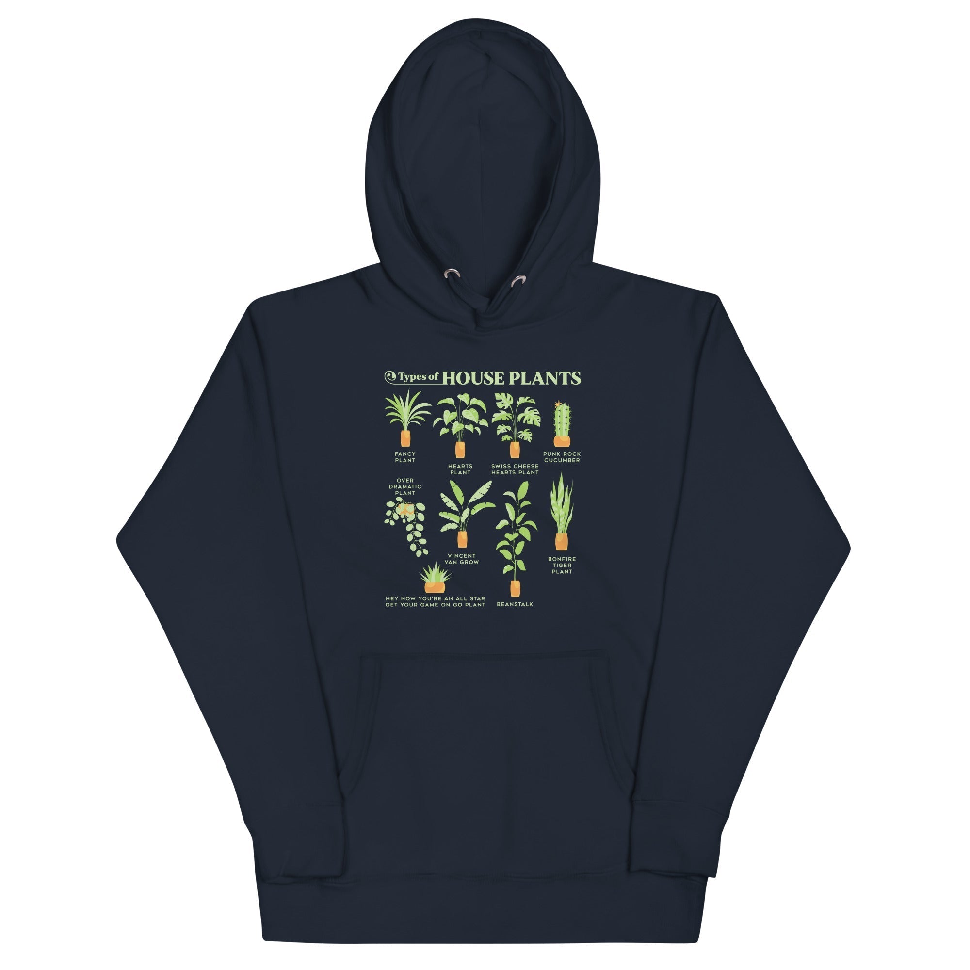 Types Of House Plants Unisex Hoodie T-Shirts, Sweatshirt | PureTeeCo.com (Image 3)