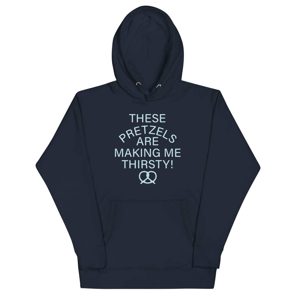 These Pretzels Are Making Me Thirsty! Unisex Hoodie T-Shirts, Sweatshirt | PureTeeCo.com (Image 3)