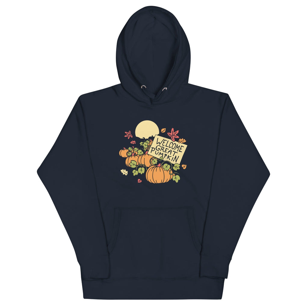 Welcome Great Pumpkin Unisex Hoodie T-Shirts, Sweatshirt | PureTeeCo.com (Image 2)