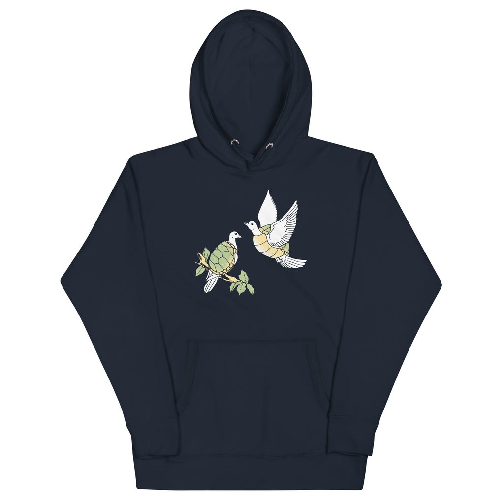 Two Turtle Doves Unisex Hoodie T-Shirts, Sweatshirt | PureTeeCo.com (Image 2)