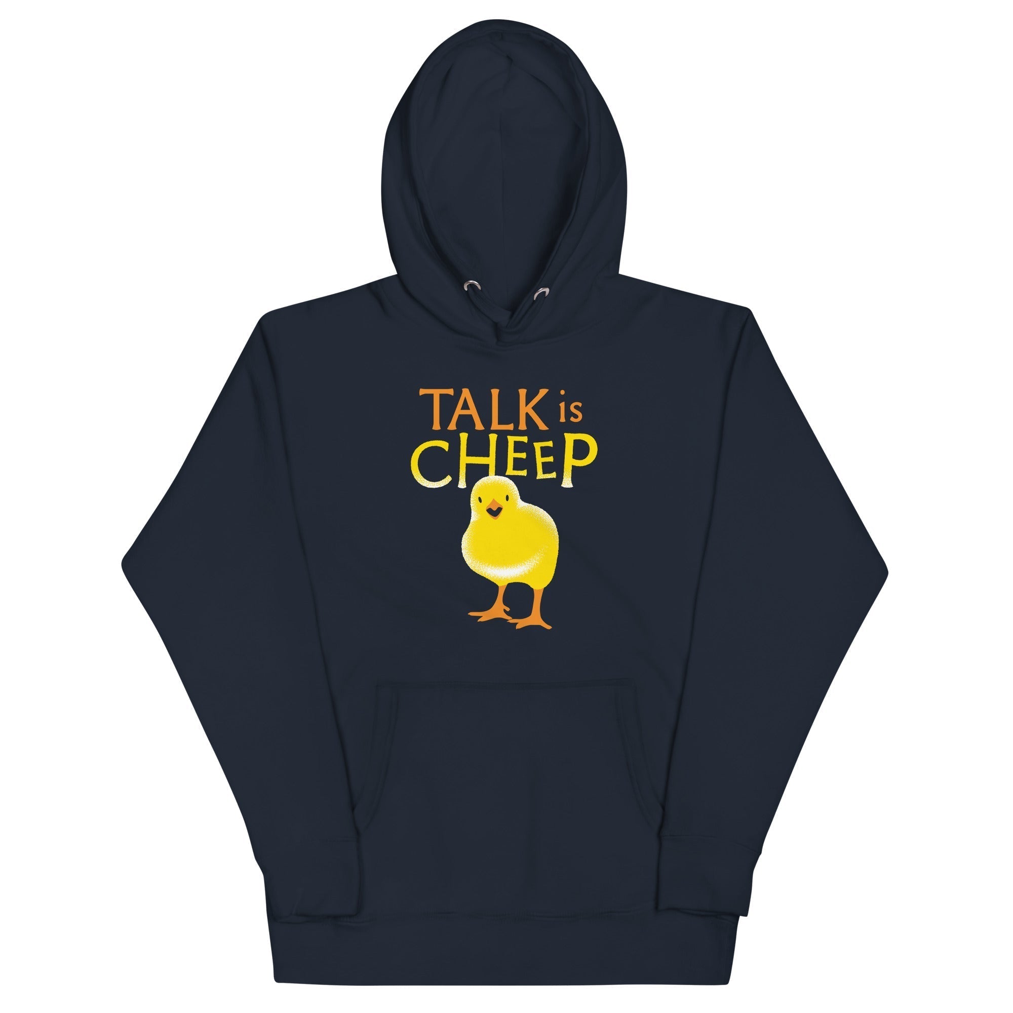 Talk Is Cheep Unisex Hoodie T-Shirts, Sweatshirt | PureTeeCo.com (Image 2)