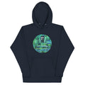 Water Lilies Police Box Unisex Hoodie T-Shirts, Sweatshirt | PureTeeCo.com (Image 1)