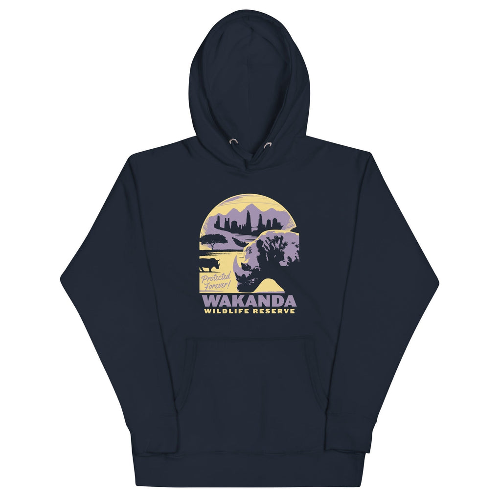 Wakanda Wildlife Reserve Unisex Hoodie T-Shirts, Sweatshirt | PureTeeCo.com (Image 2)