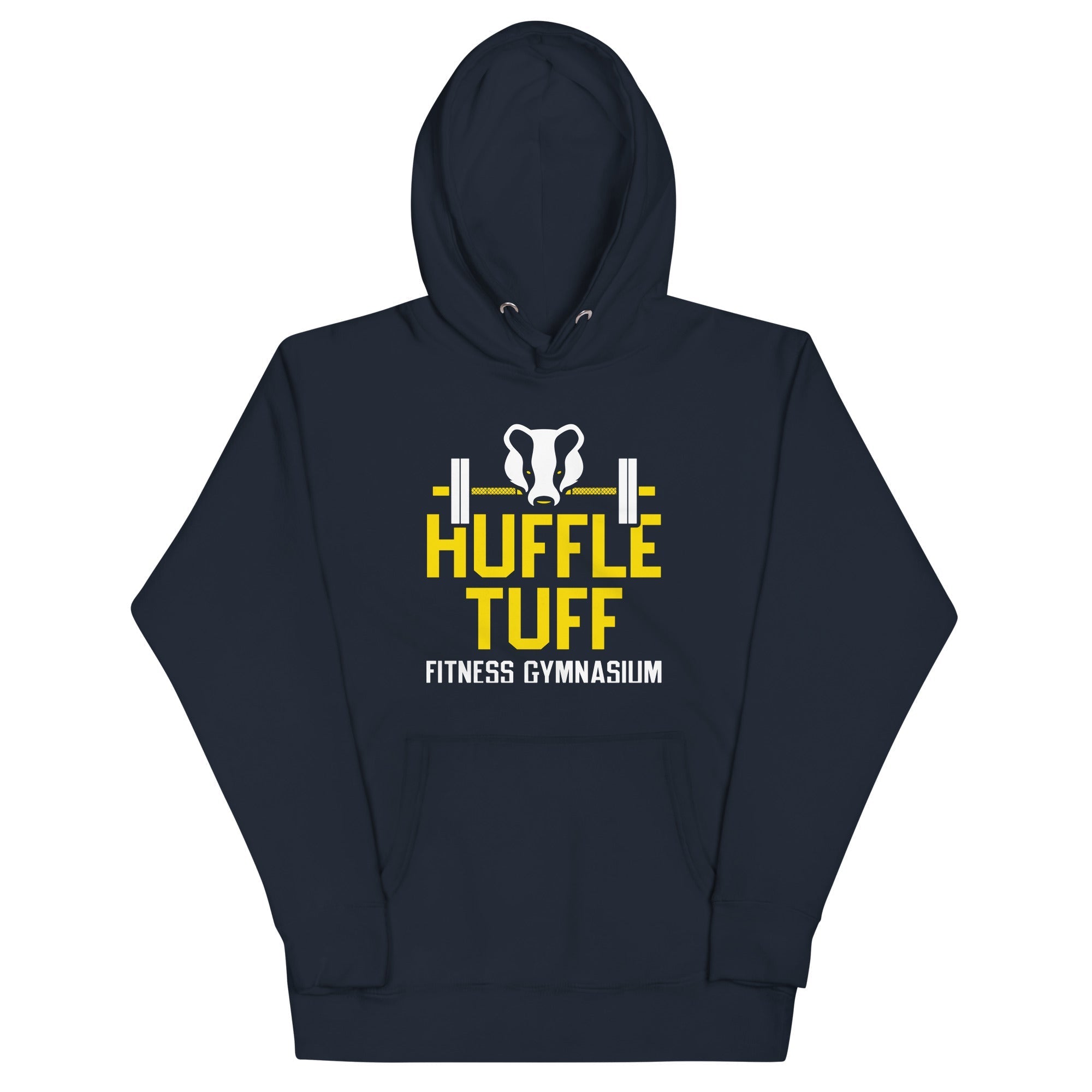 Huffle Tuff Gym Unisex Hoodie T-Shirts, Sweatshirt | PureTeeCo.com (Image 2)