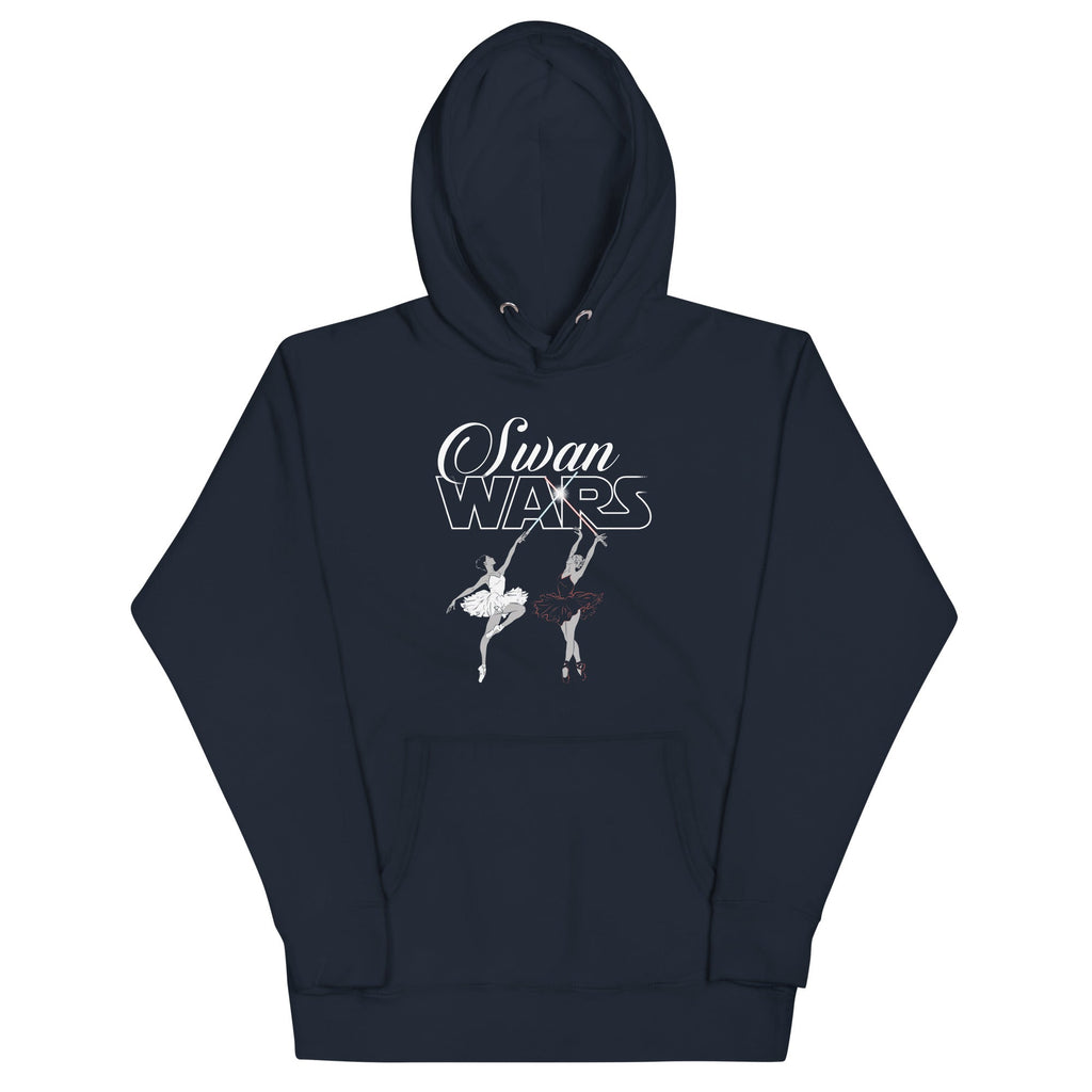 Swan Wars Unisex Hoodie T-Shirts, Sweatshirt | PureTeeCo.com (Image 2)