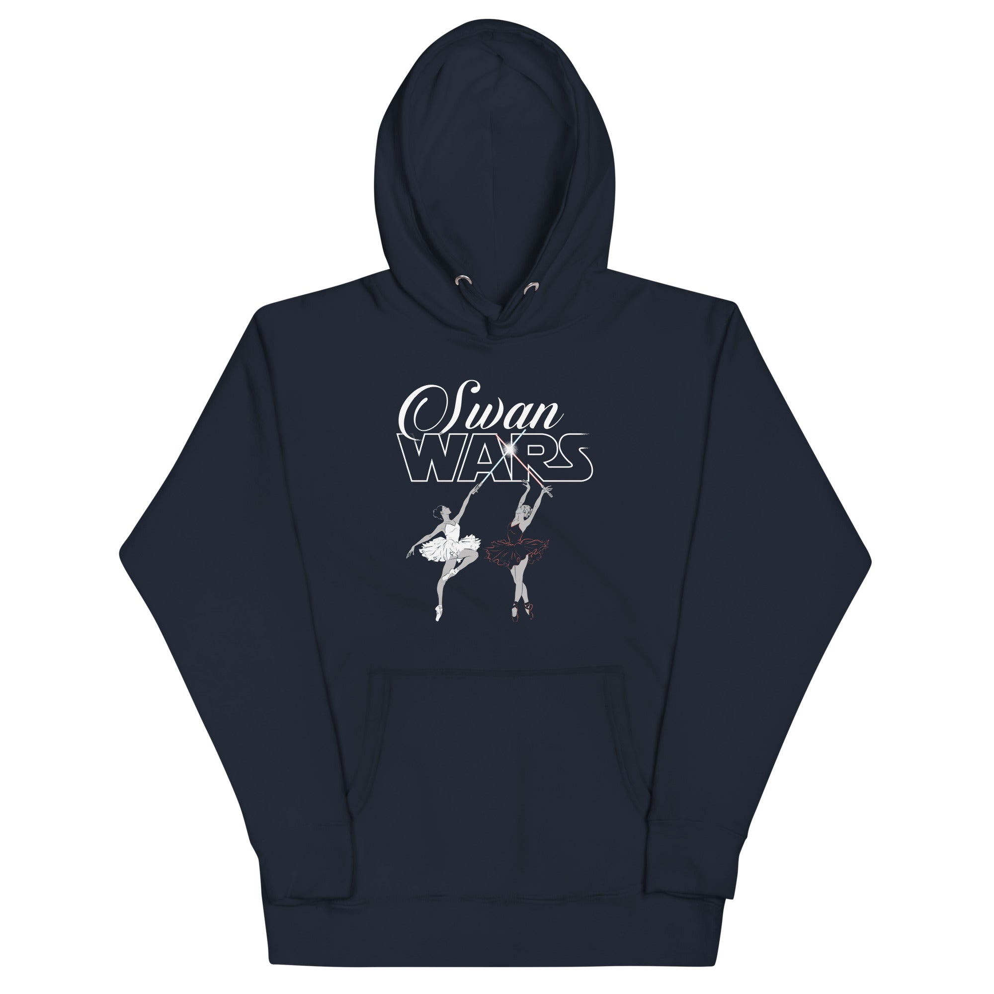 Swan Wars Unisex Hoodie T-Shirts, Sweatshirt | PureTeeCo.com (Image 2)