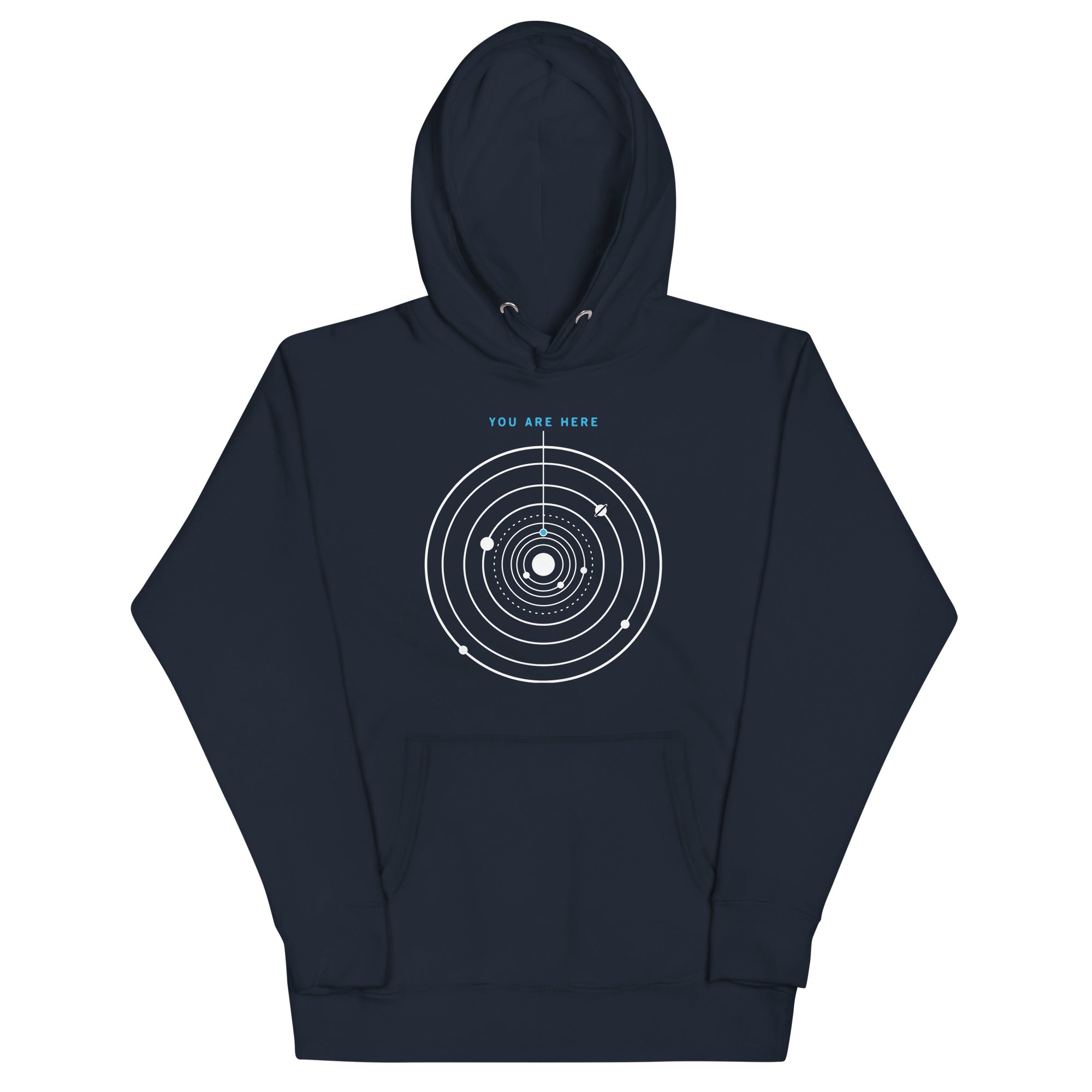 You Are Here Unisex Hoodie T-Shirts, Sweatshirt | PureTeeCo.com (Image 2)