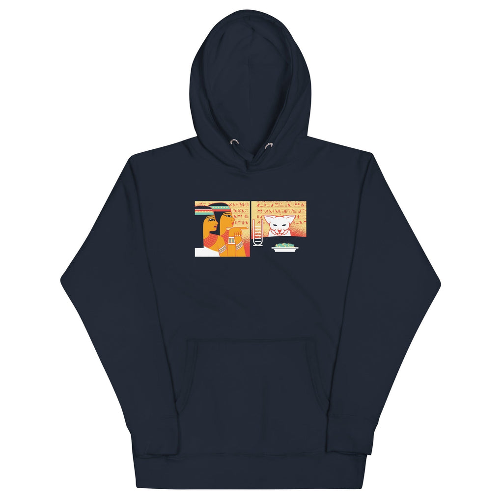 Egyptian Cat Unisex Hoodie T-Shirts, Sweatshirt | PureTeeCo.com (Image 2)