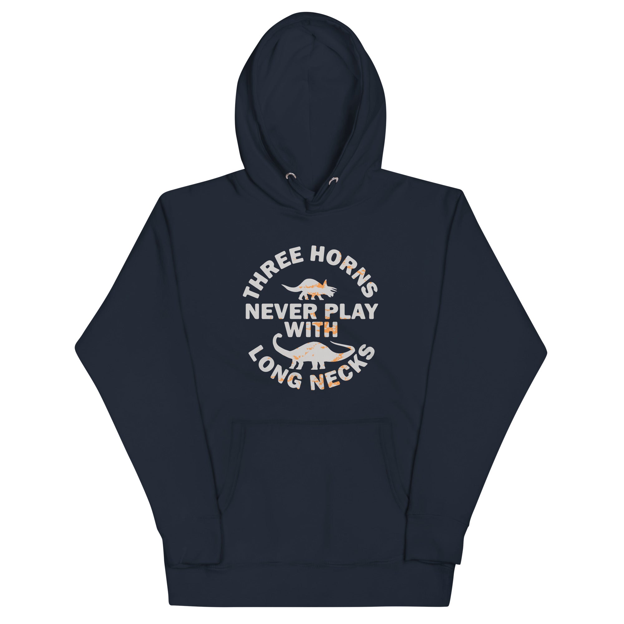 Three Horns Never Play With Long Necks Unisex Hoodie T-Shirts, Sweatshirt | PureTeeCo.com (Image 2)