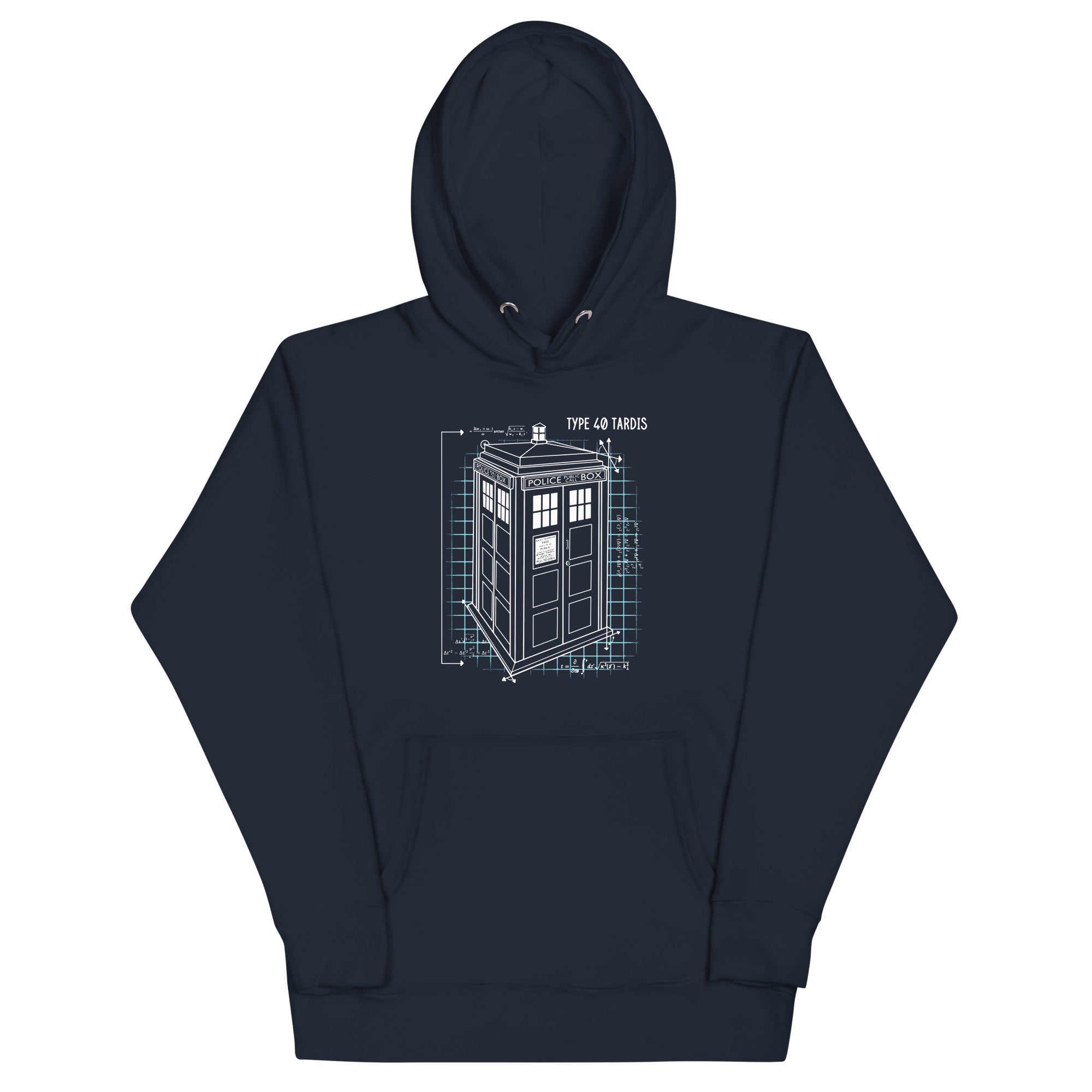 Type 40 Tardis Unisex Hoodie T-Shirts, Sweatshirt | PureTeeCo.com (Image 3)