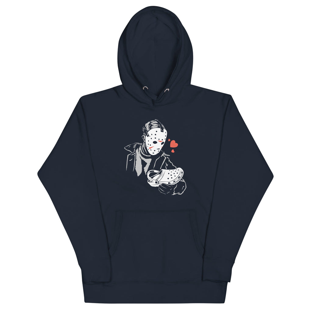 Jason Loves Crocs Unisex Hoodie T-Shirts, Sweatshirt | PureTeeCo.com (Image 3)