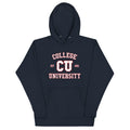 College University Unisex Hoodie T-Shirts, Sweatshirt | PureTeeCo.com (Image 1)