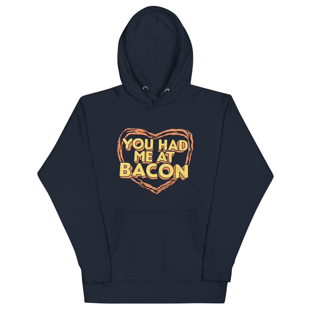 You Had Me At Bacon Unisex Hoodie T-Shirts, Sweatshirt | PureTeeCo.com (Image 3)