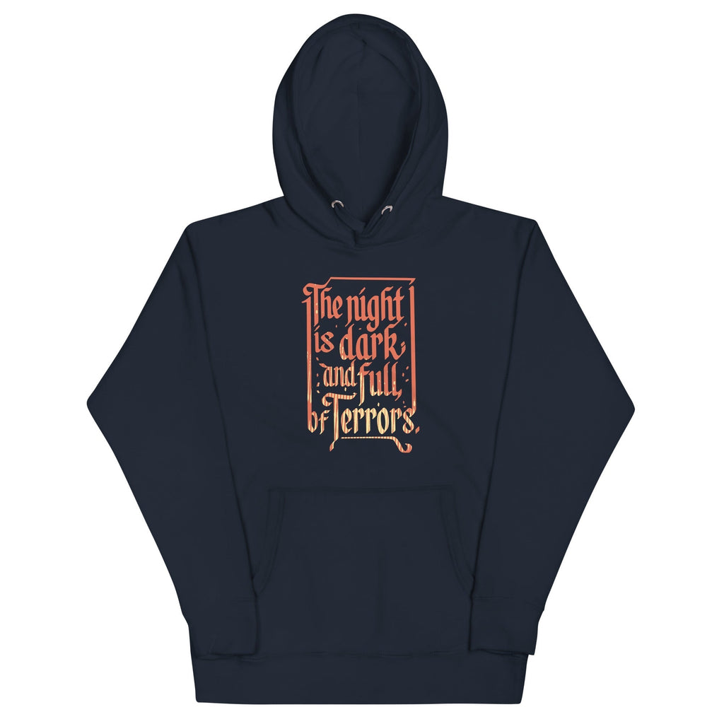 The Night Is Dark And Full Of Terrors Unisex Hoodie T-Shirts, Sweatshirt | PureTeeCo.com (Image 2)