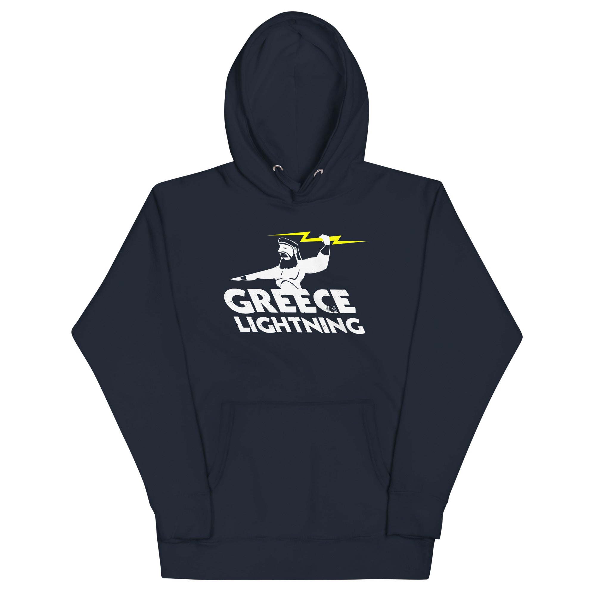 Greece Lightning Unisex Hoodie T-Shirts, Sweatshirt | PureTeeCo.com (Image 3)