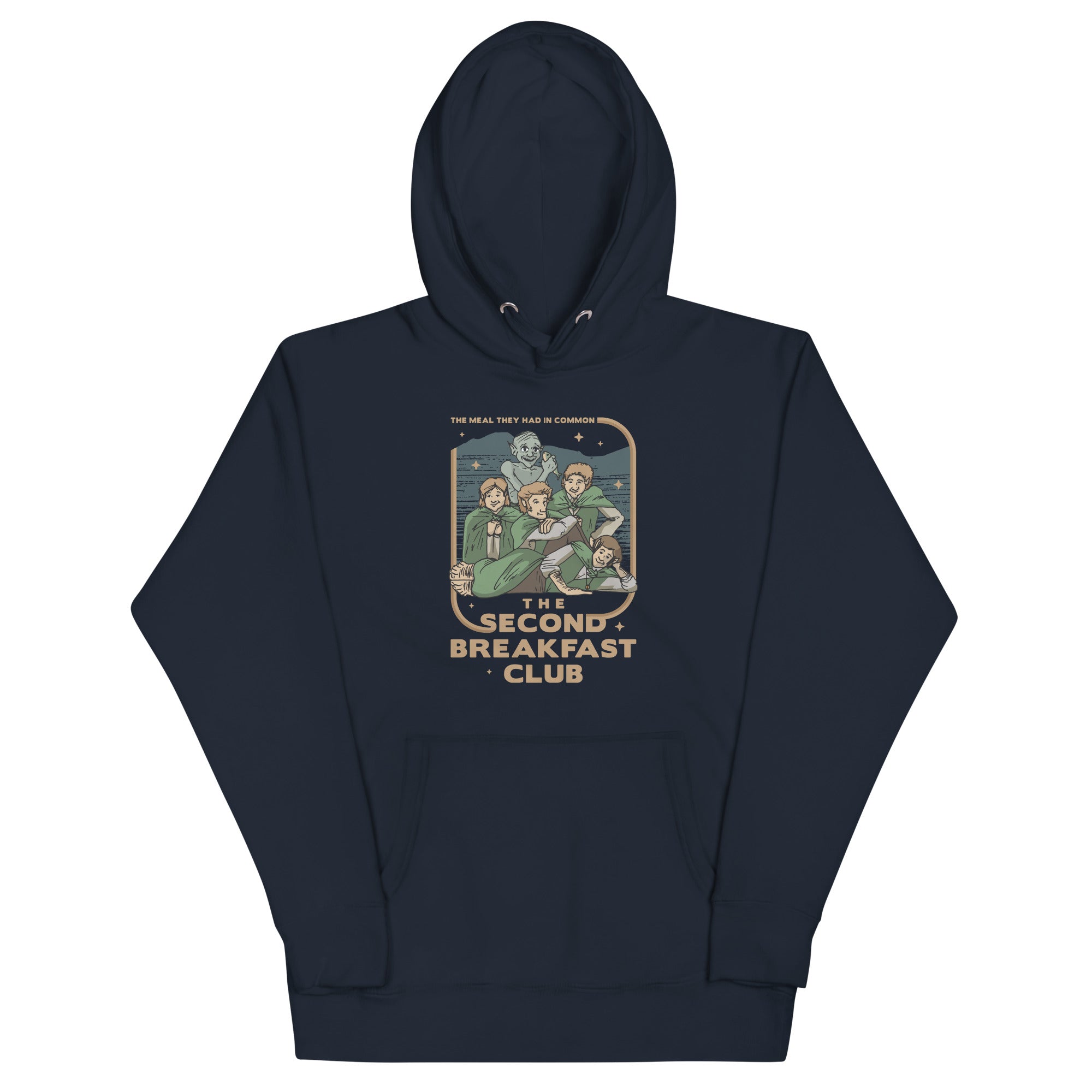 The Second Breakfast Club Unisex Hoodie T-Shirts, Sweatshirt | PureTeeCo.com (Image 1)