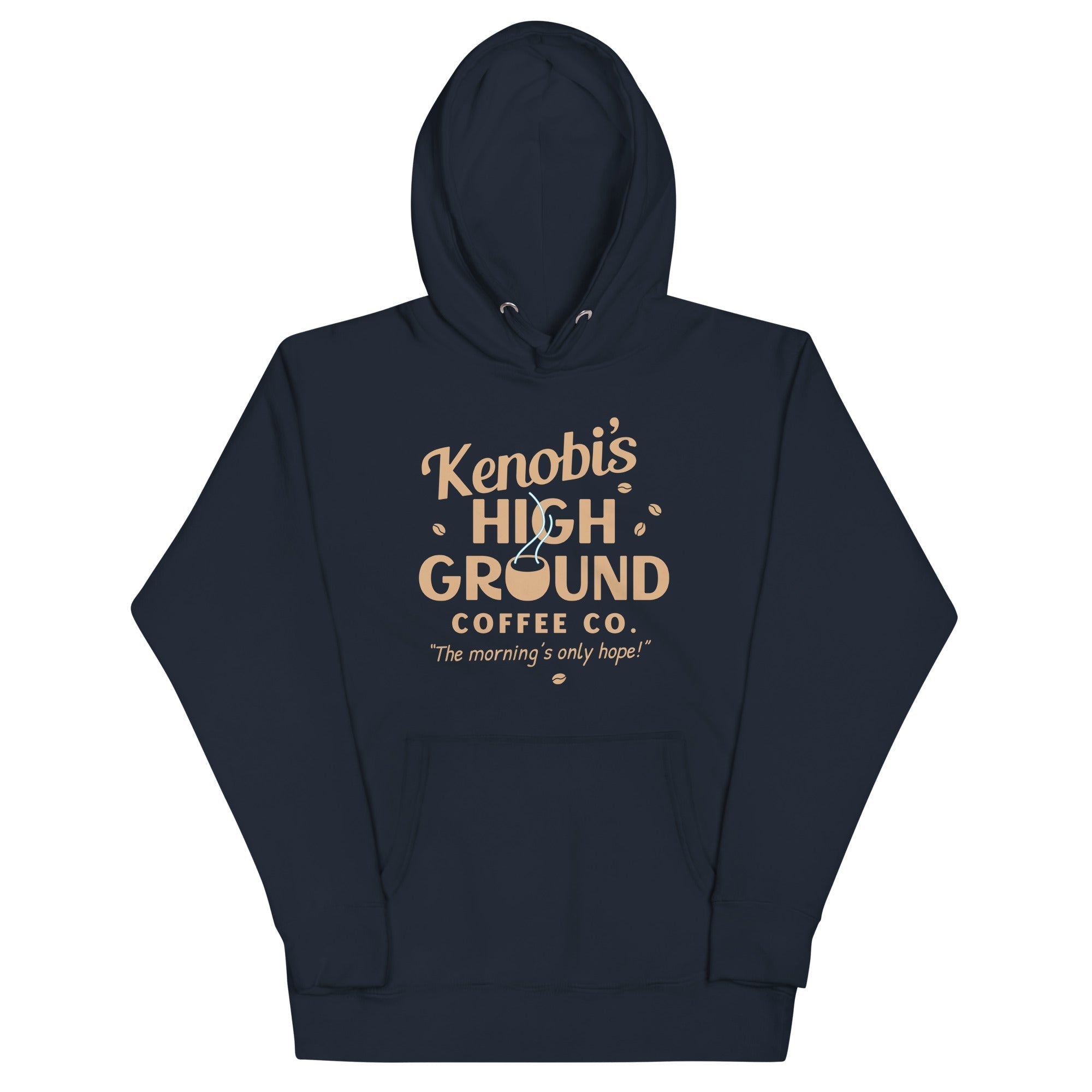 Kenobi's High Ground Coffee Co Unisex Hoodie T-Shirts, Sweatshirt | PureTeeCo.com (Image 1)