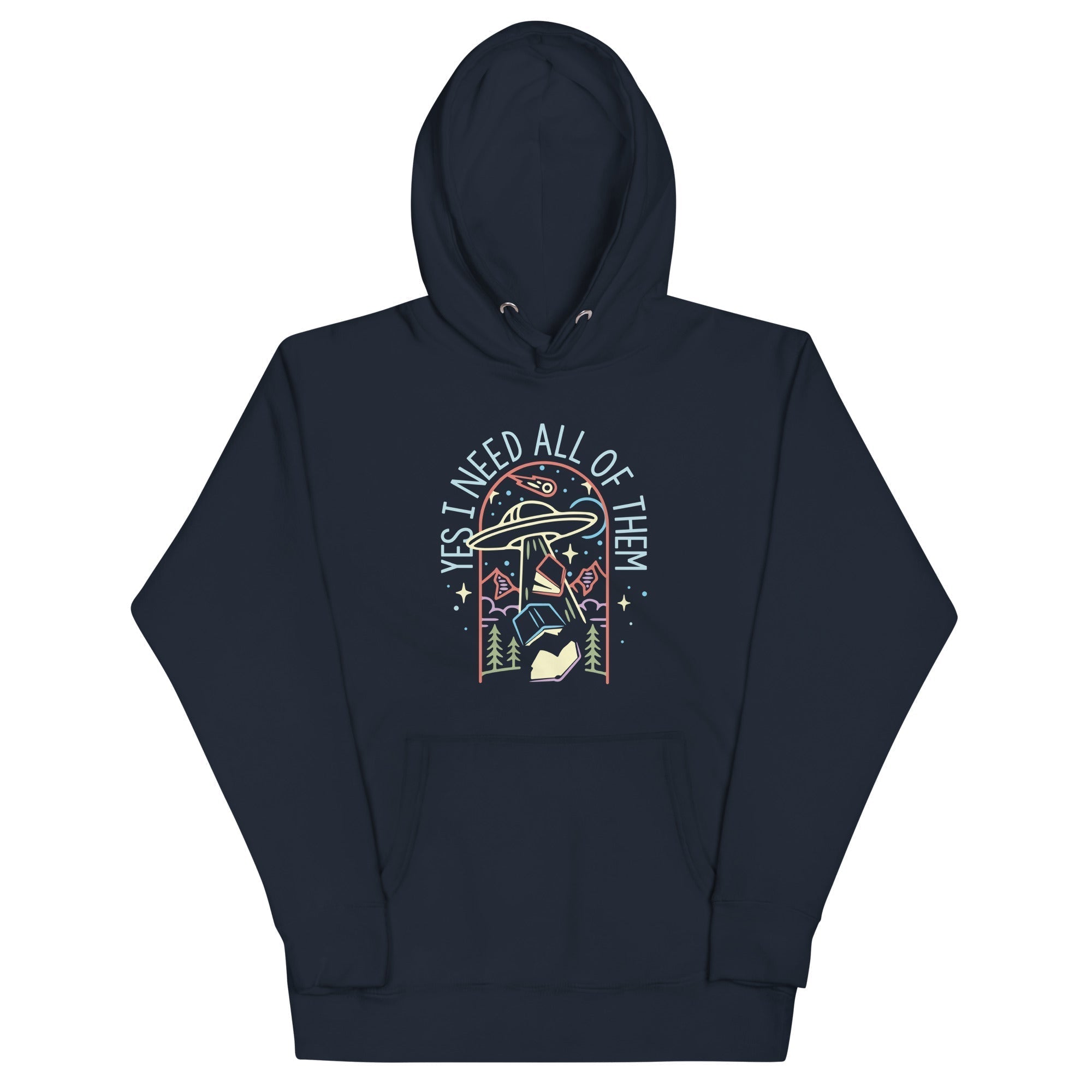 Yes I Need All Of Them Unisex Hoodie T-Shirts, Sweatshirt | PureTeeCo.com (Image 1)