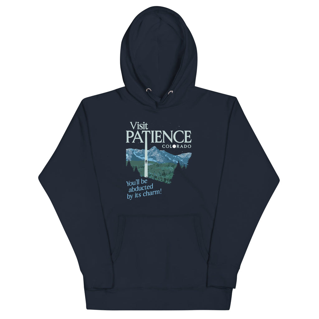 Visit Patience Colorado Unisex Hoodie T-Shirts, Sweatshirt | PureTeeCo.com (Image 1)