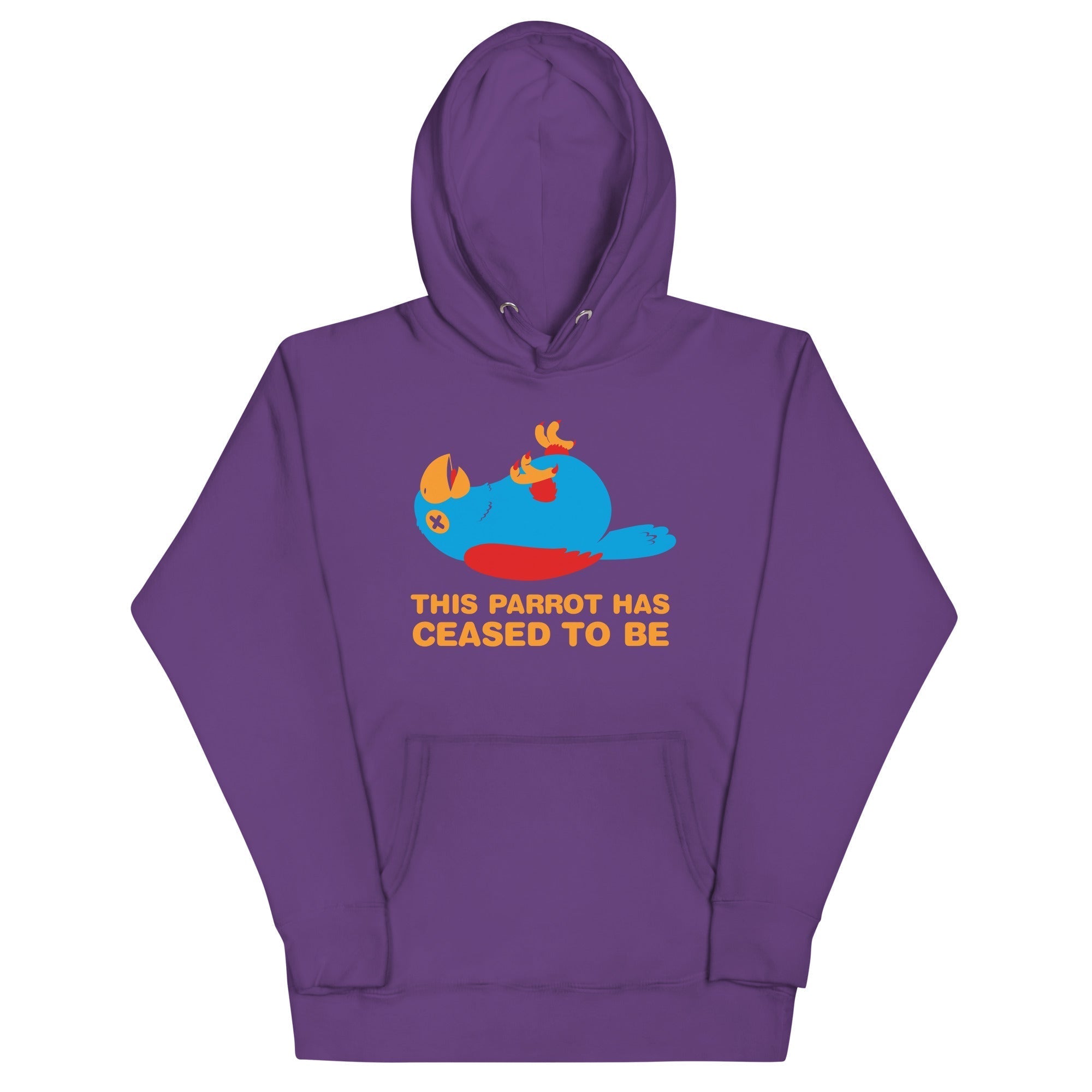 This Parrot Has Ceased To Be Unisex Hoodie T-Shirts, Sweatshirt | PureTeeCo.com (Image 5)