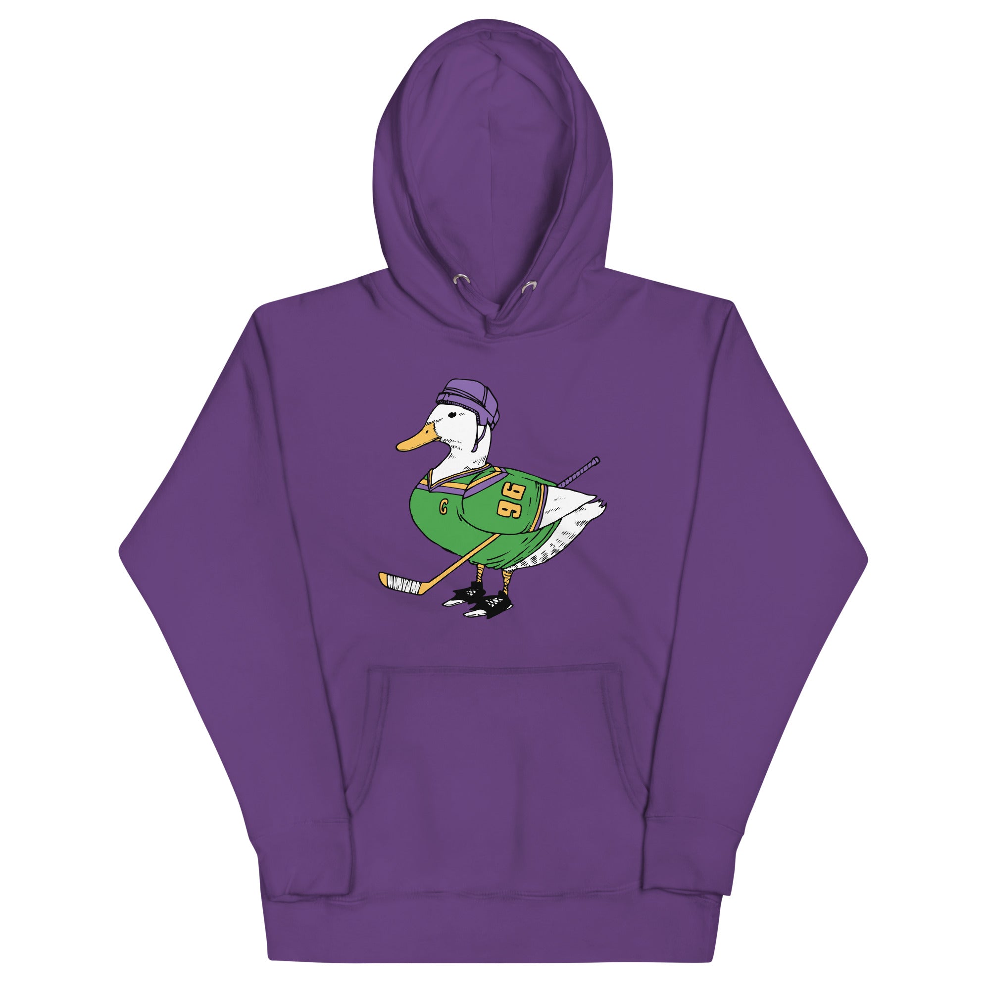Mighty Duck Unisex Hoodie T-Shirts, Sweatshirt | PureTeeCo.com (Image 4)