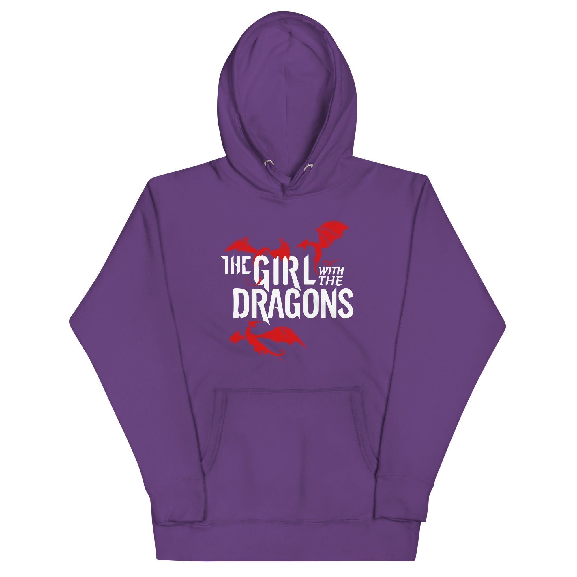 The Girl With The Dragons Unisex Hoodie T-Shirts, Sweatshirt | PureTeeCo.com (Image 3)