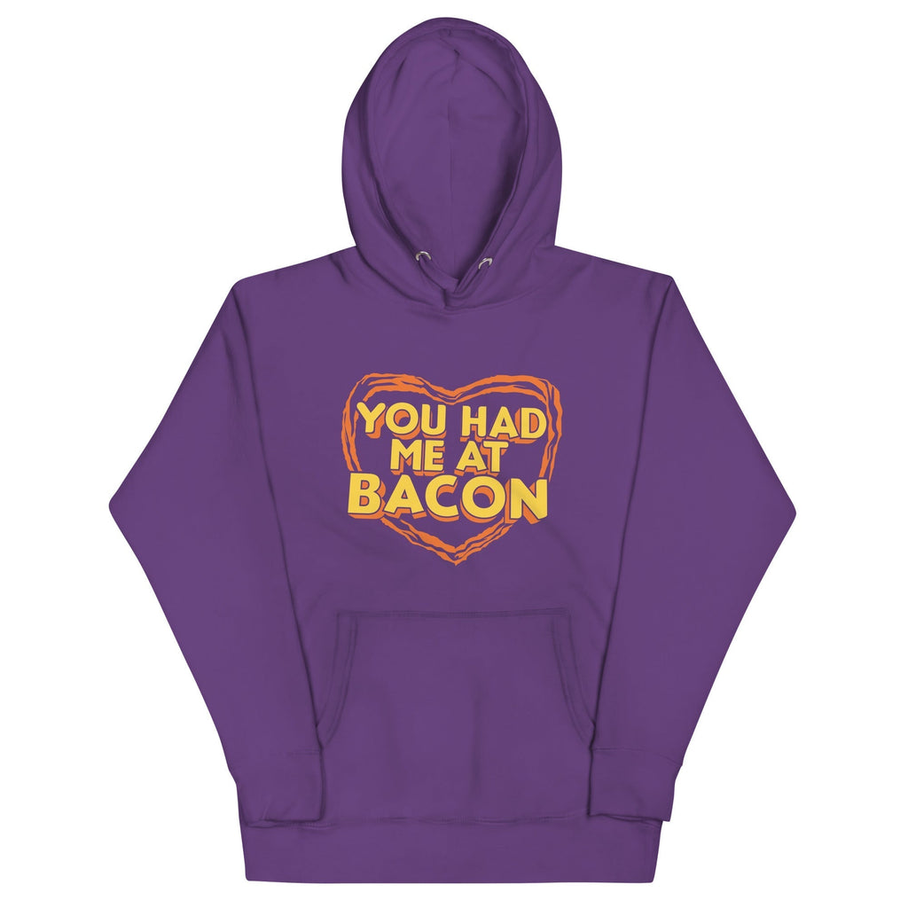 You Had Me At Bacon Unisex Hoodie T-Shirts, Sweatshirt | PureTeeCo.com (Image 5)