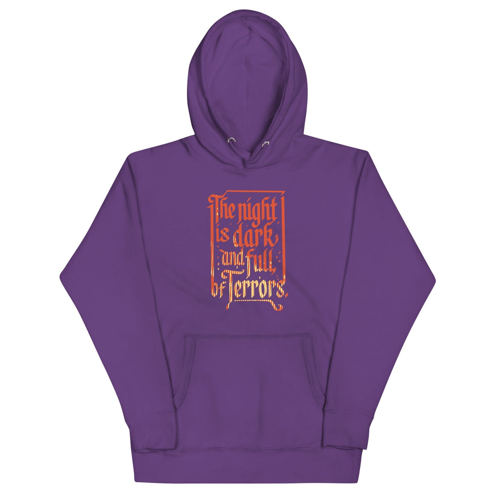 The Night Is Dark And Full Of Terrors Unisex Hoodie T-Shirts, Sweatshirt | PureTeeCo.com (Image 3)