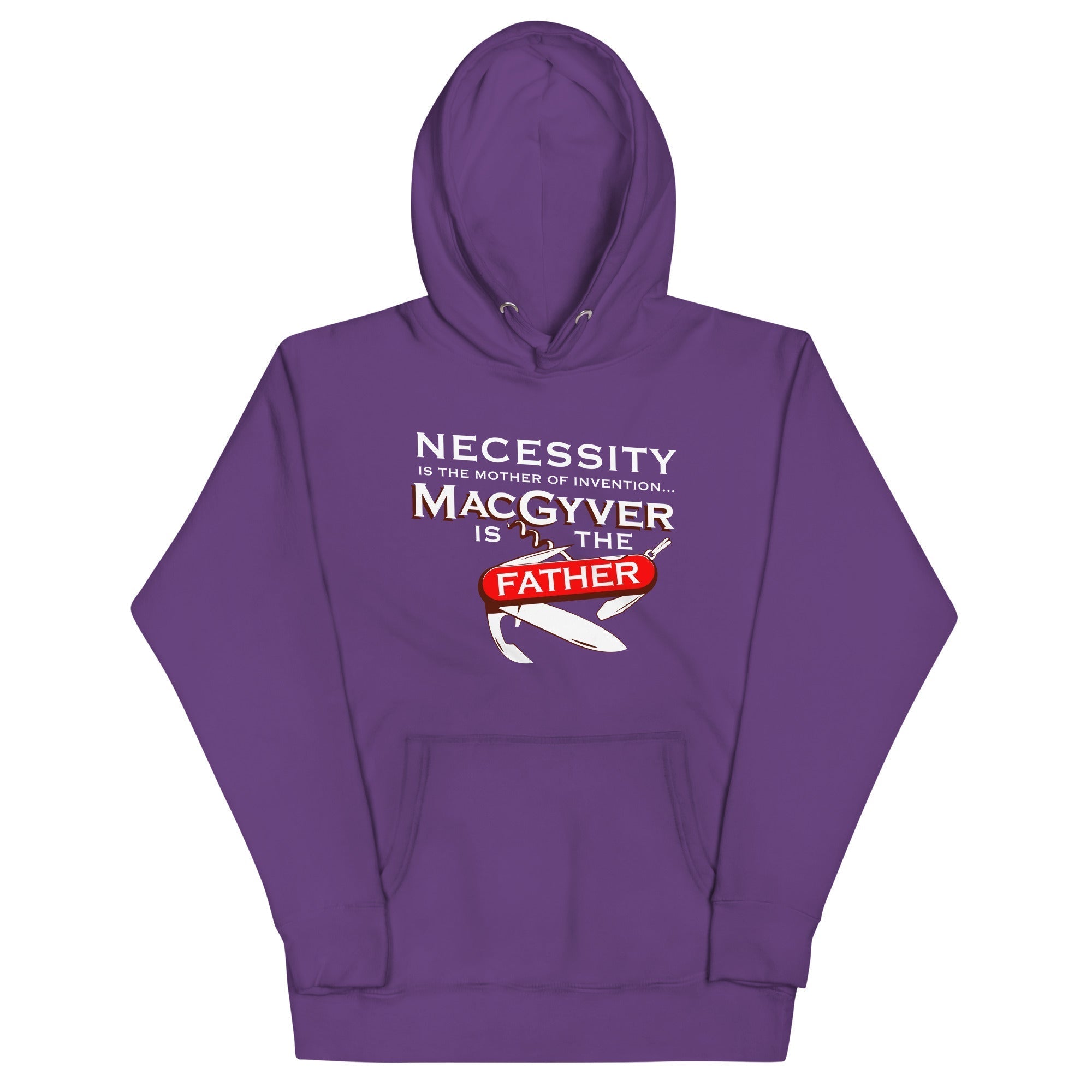 Necessity Is The Mother Unisex Hoodie T-Shirts, Sweatshirt | PureTeeCo.com (Image 4)