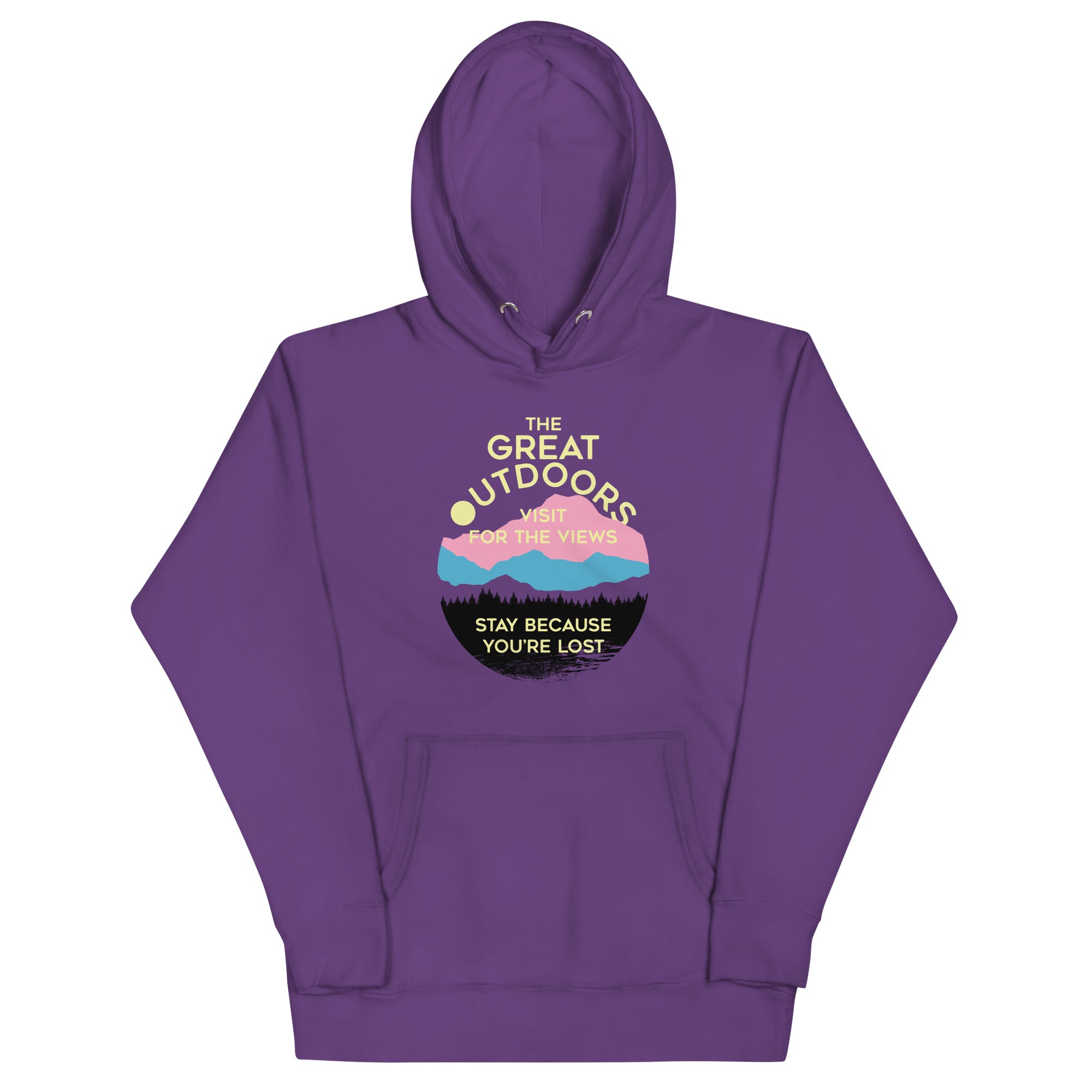 The Great Outdoors Unisex Hoodie T-Shirts, Sweatshirt | PureTeeCo.com (Image 2)