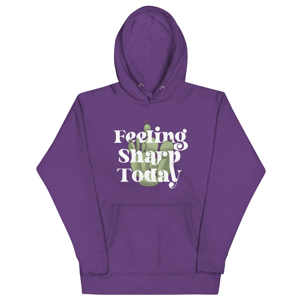 Feeling Sharp Today Unisex Hoodie T-Shirts, Sweatshirt | PureTeeCo.com (Image 5)
