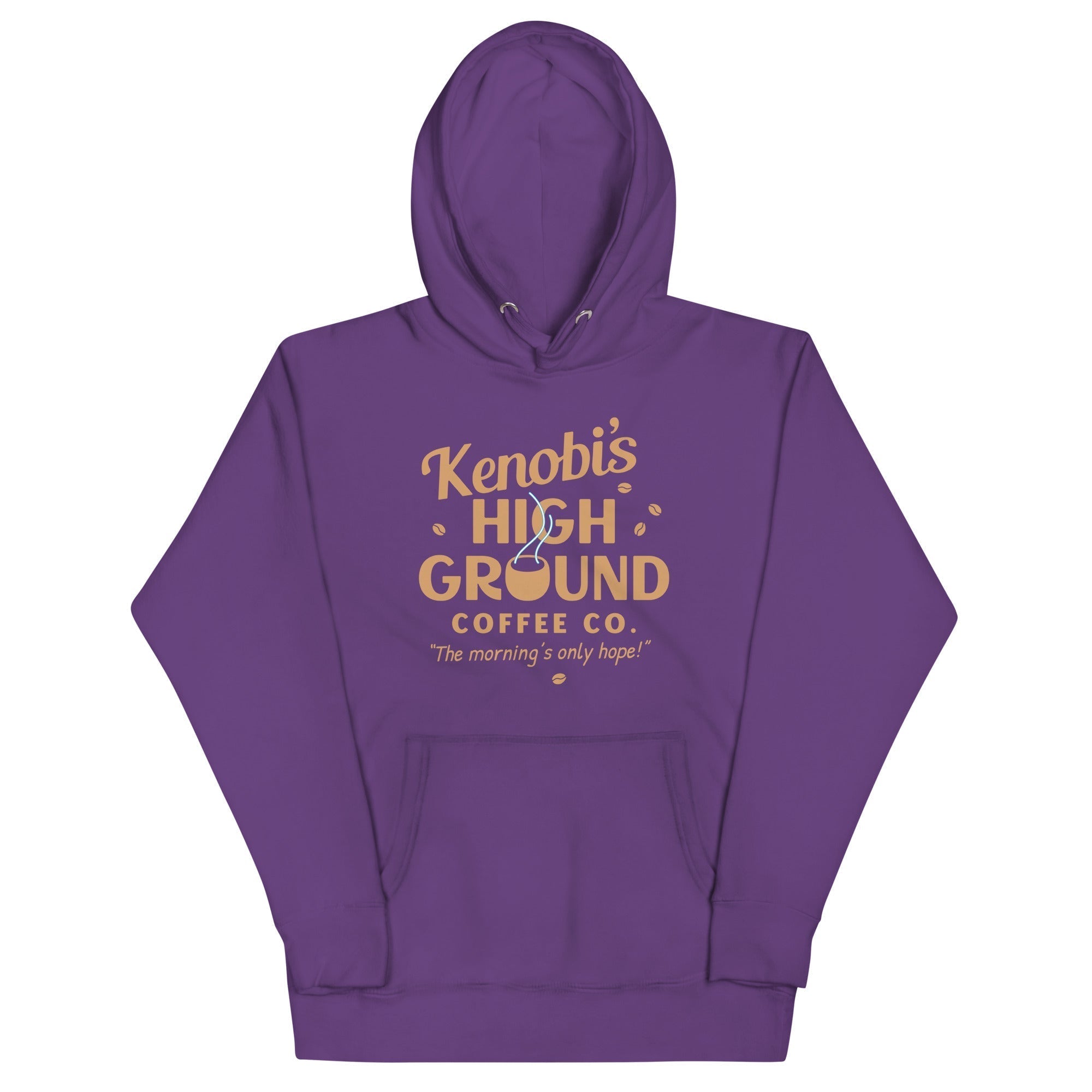 Kenobi's High Ground Coffee Co Unisex Hoodie T-Shirts, Sweatshirt | PureTeeCo.com (Image 4)