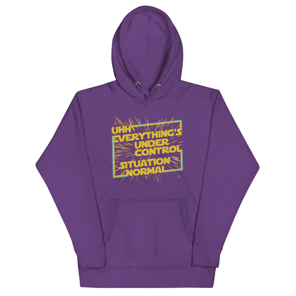 Everything's Under Control Situation Normal Unisex Hoodie T-Shirts, Sweatshirt | PureTeeCo.com (Image 5)