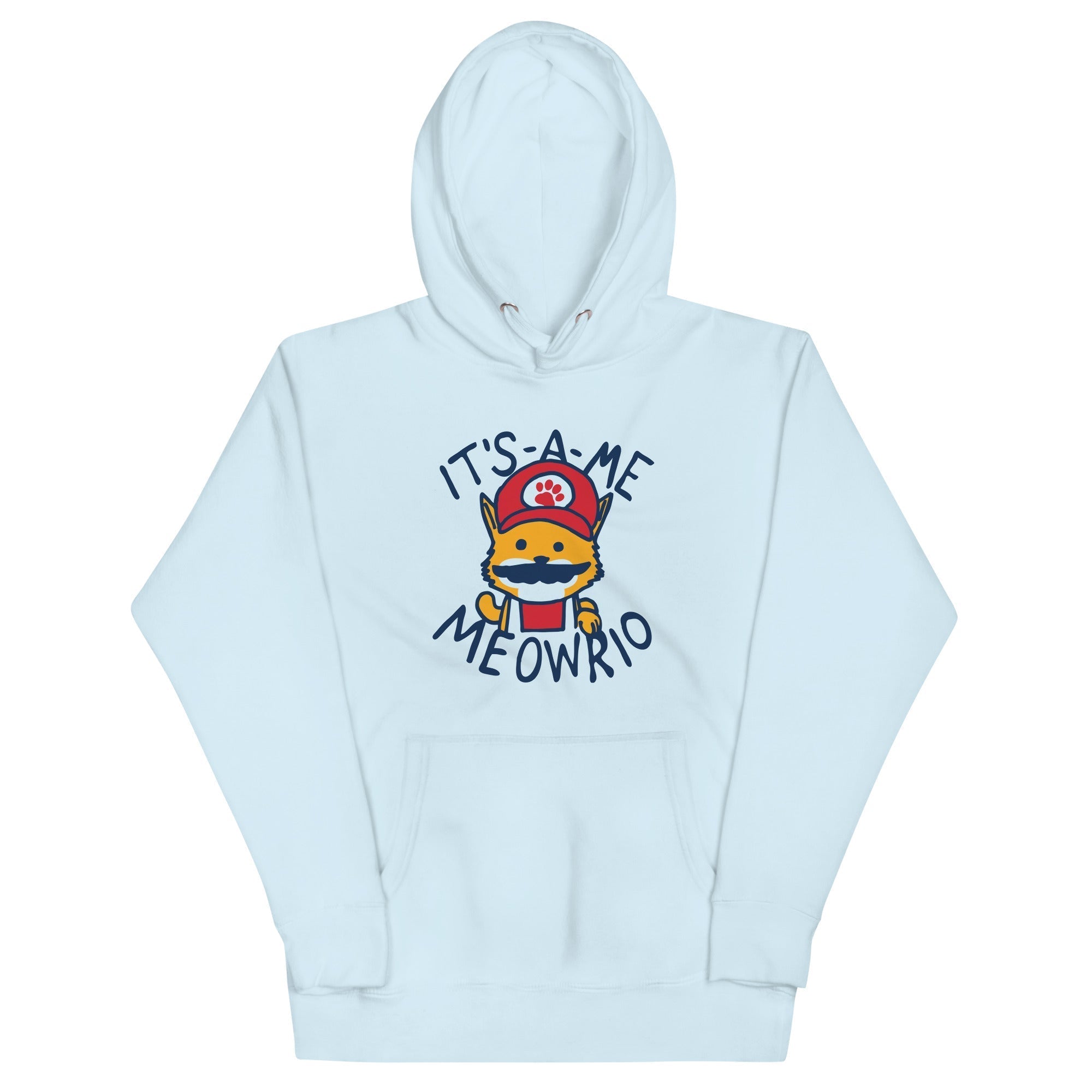 It's-a-me Meowrio Unisex Hoodie T-Shirts, Sweatshirt | PureTeeCo.com (Image 3)