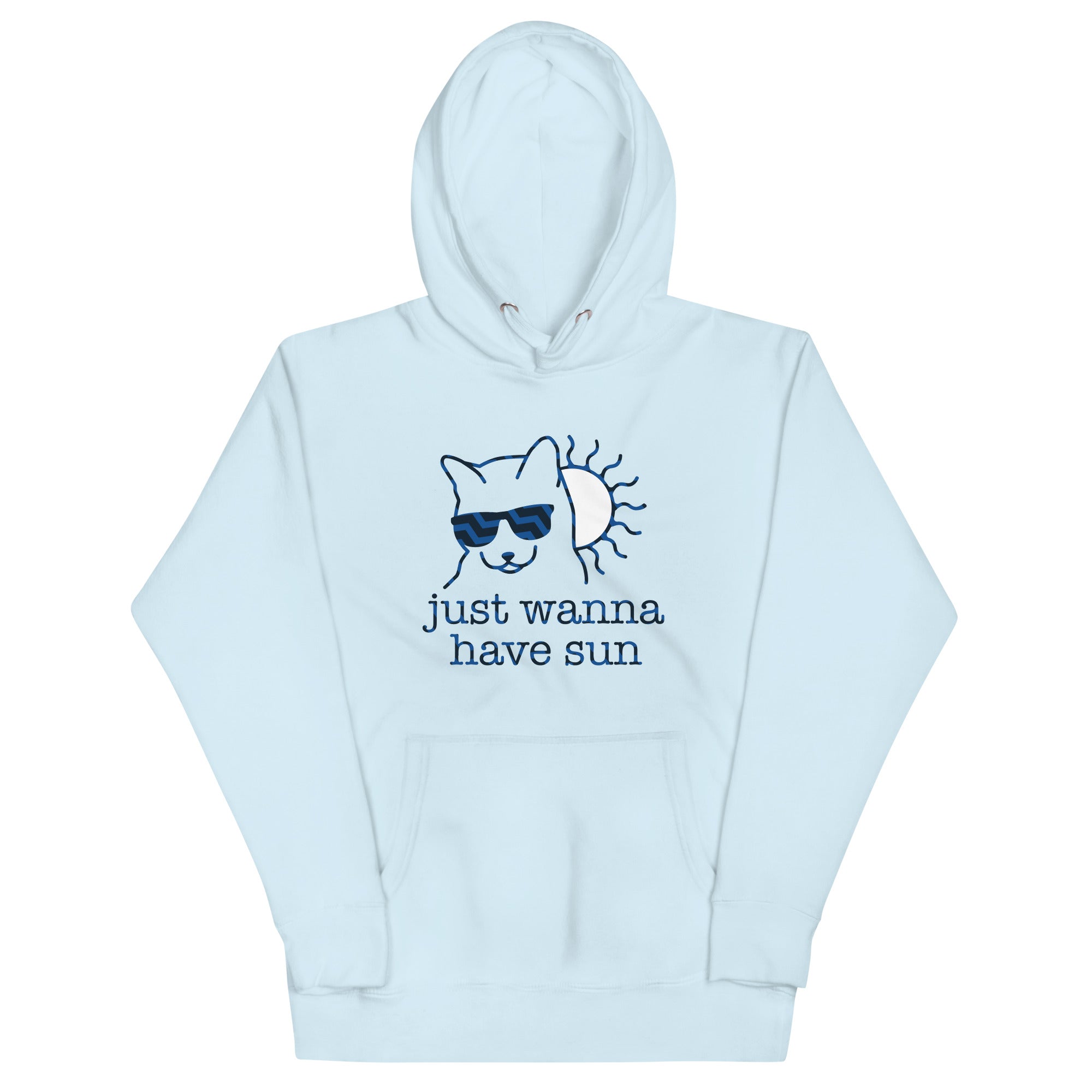 Just Wanna Have Sun Unisex Hoodie T-Shirts, Sweatshirt | PureTeeCo.com (Image 1)