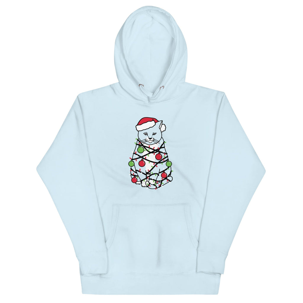 Meowy Christmas Unisex Hoodie T-Shirts, Sweatshirt | PureTeeCo.com (Image 3)